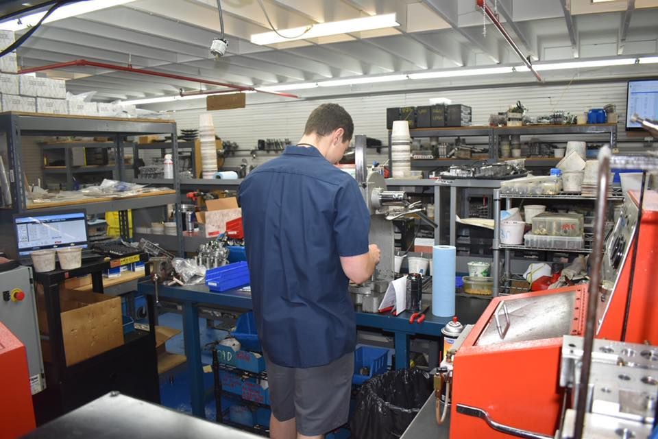 Staff making a valve products