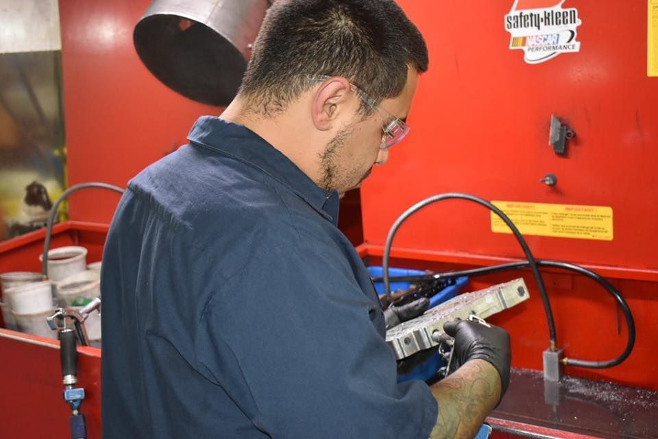Staff making a valve products