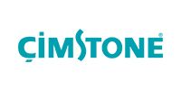 Çimstone turquoise logo on a white background