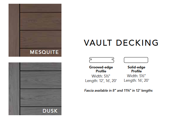 Vault decking