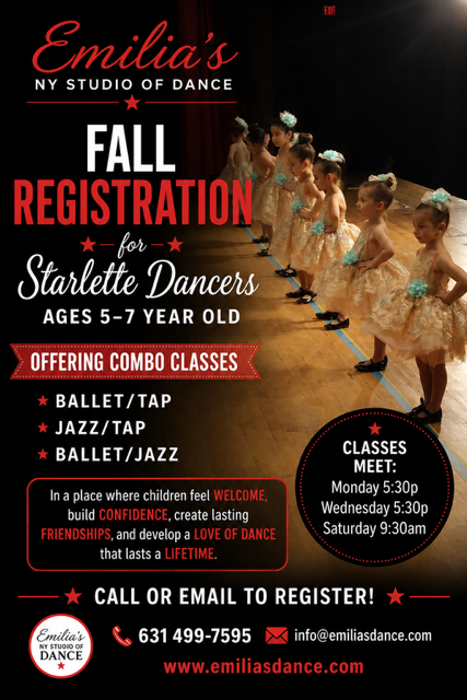 Fall registration poster