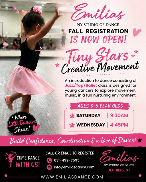 Tiny Stars Creative Movement Poster