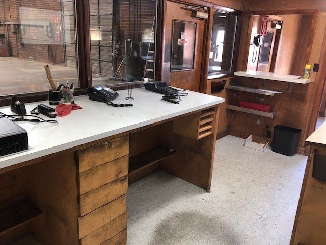 Inside shop