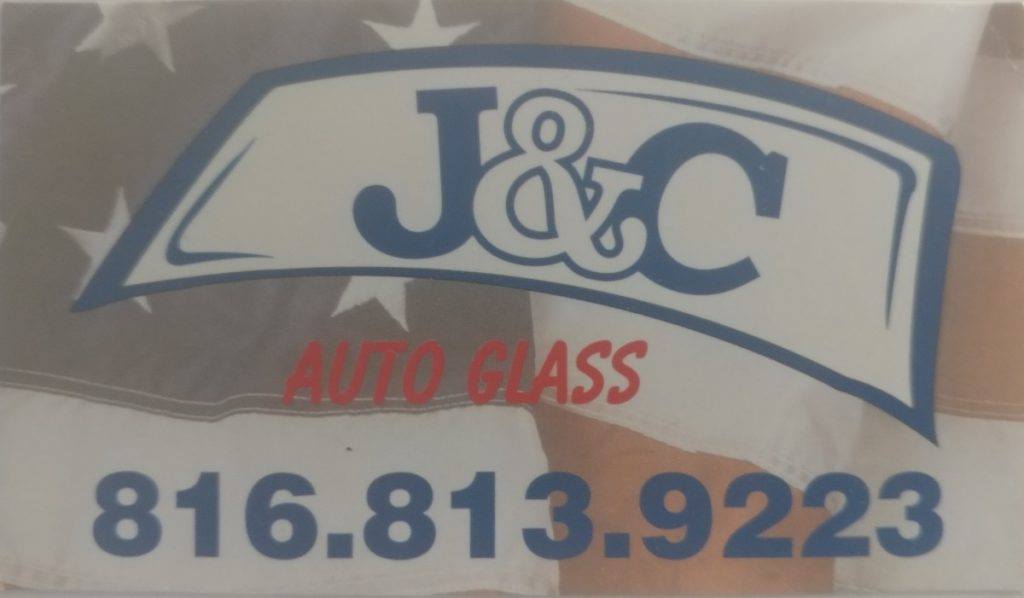 J&C Auto Glass Business Card