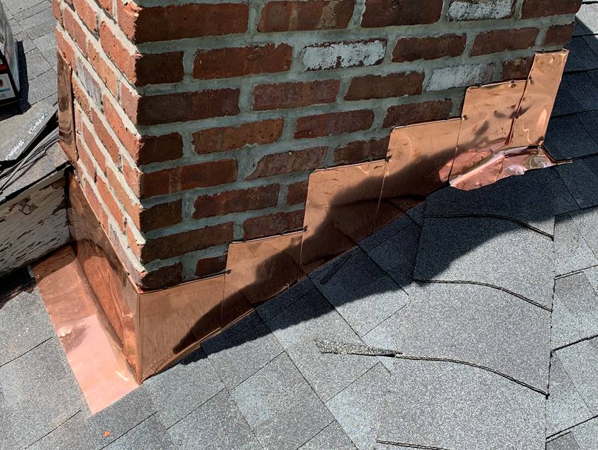 Residential house roof work