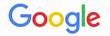 A colorful google logo on a white background