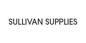 The logo for sullivan supplies is on a white background.