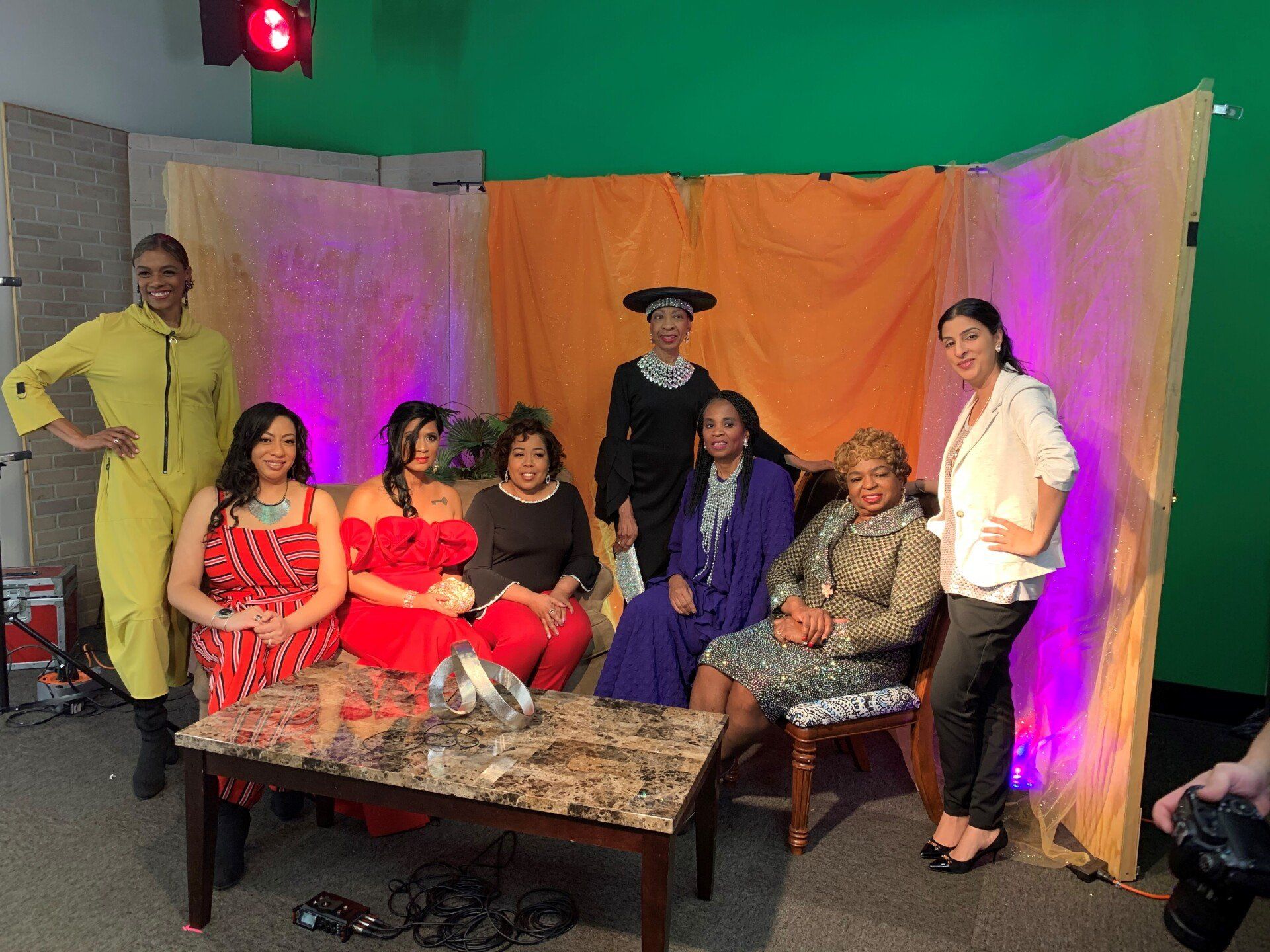 Group of celebrities