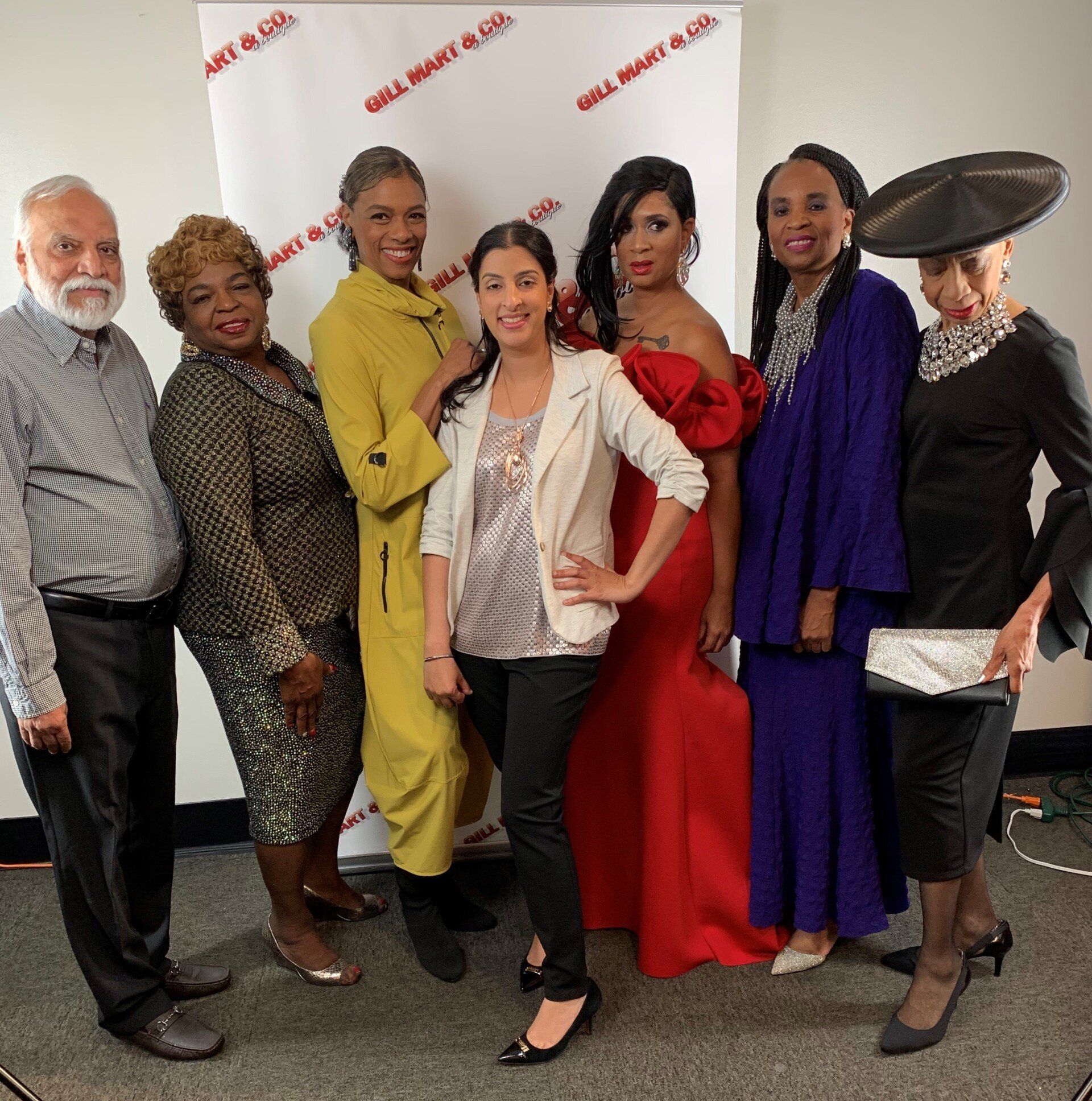 Group of celebrities