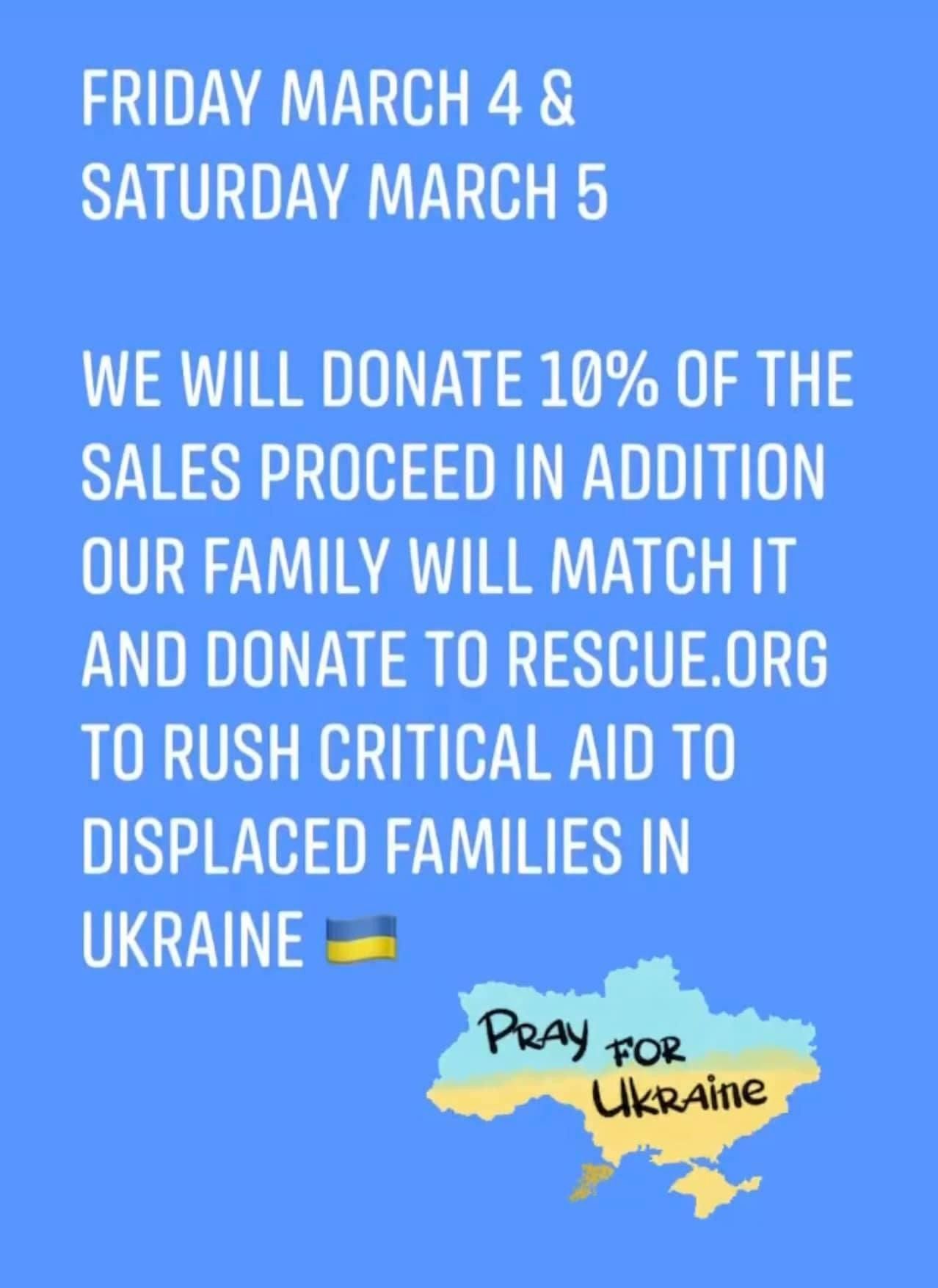 A blue poster that says friday march 4 and saturday march 5