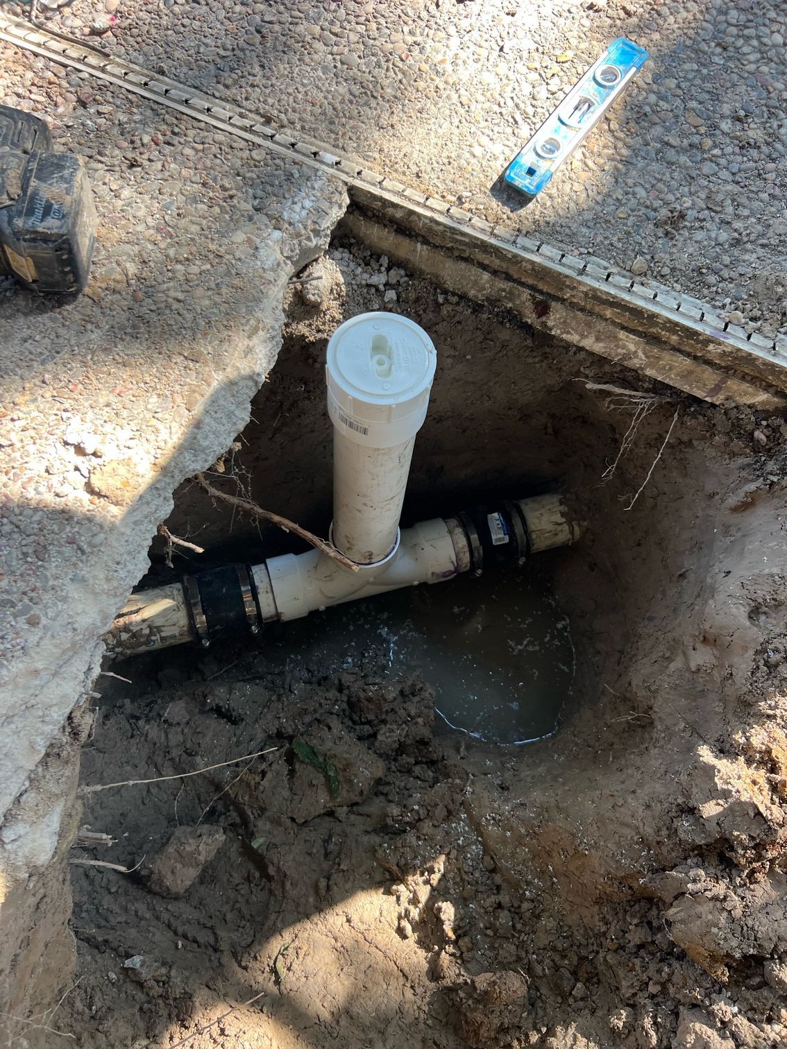 Main Sewer line Repair-03