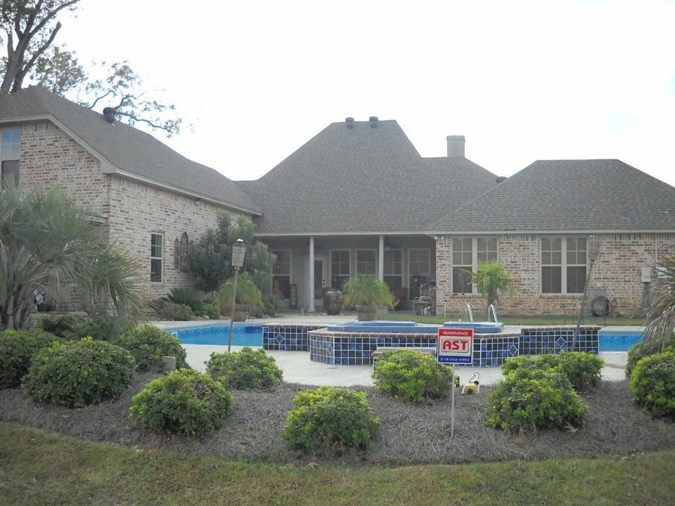 Pool and House