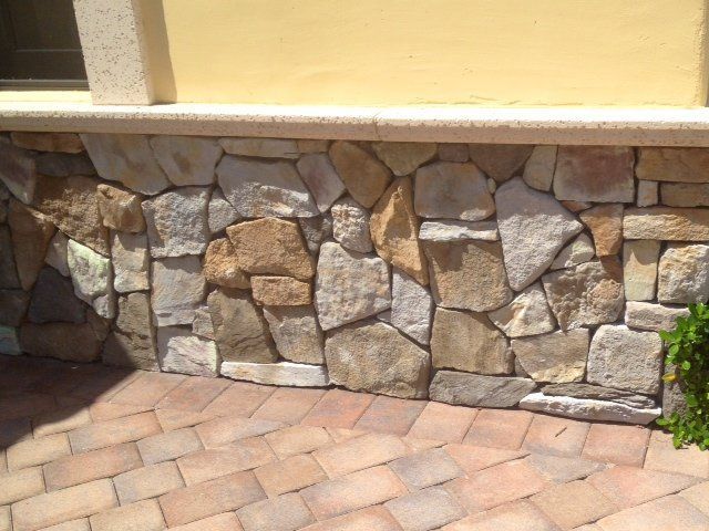 Stone wall