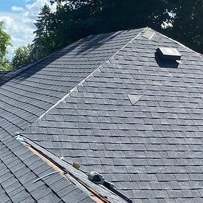 Asphalt roofing