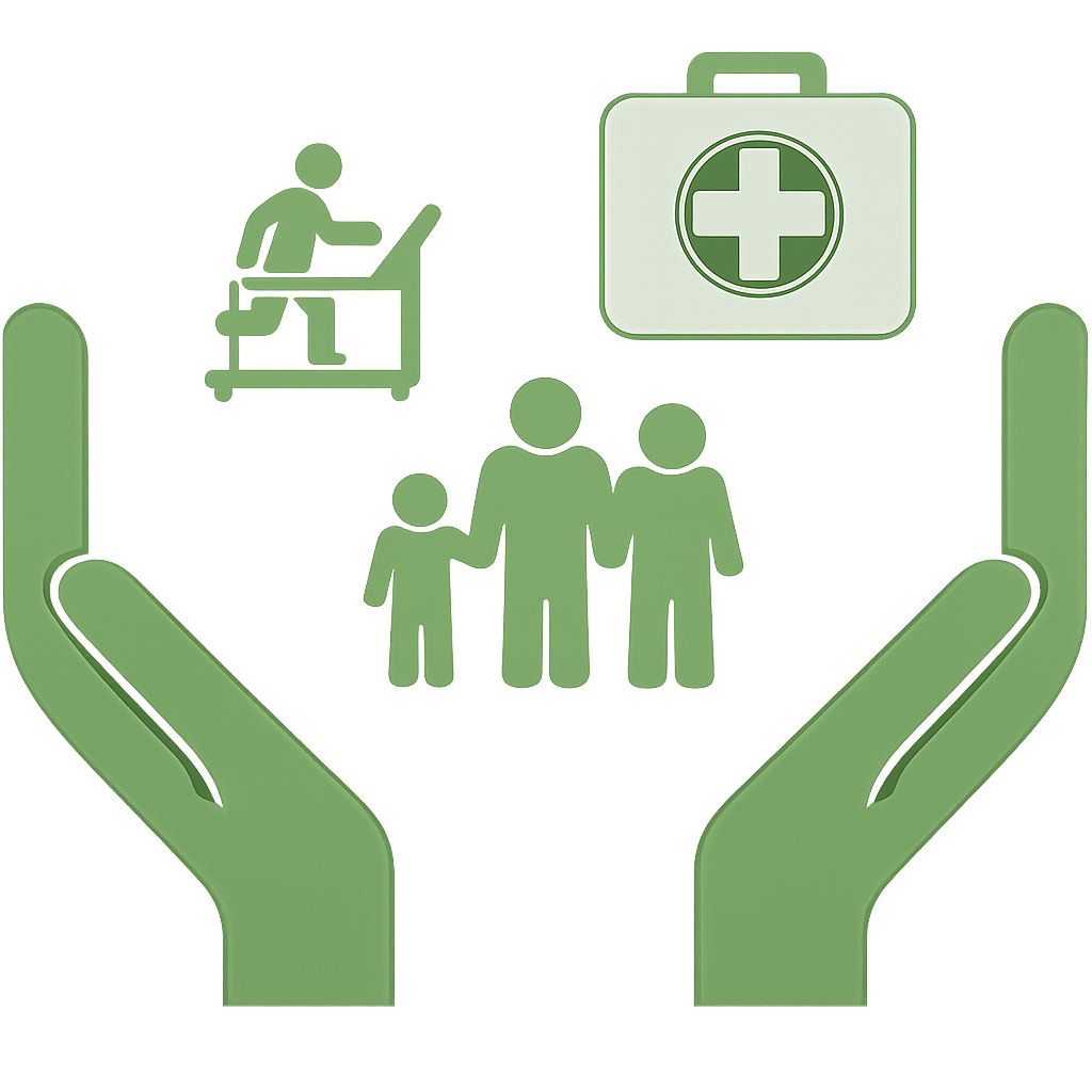 man having his check up