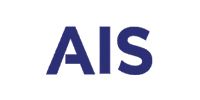 AIS logo in dark blue on a white background.