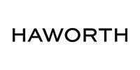 HAWORTH logo in black text.