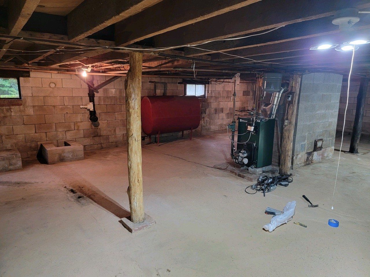 Basement-boiler-before