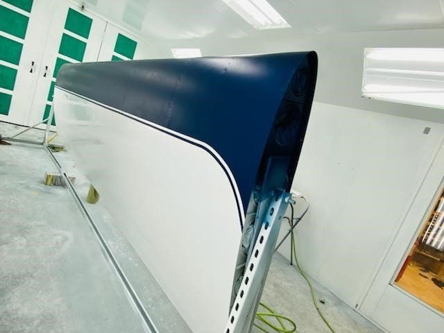 Airplane body paint services #3