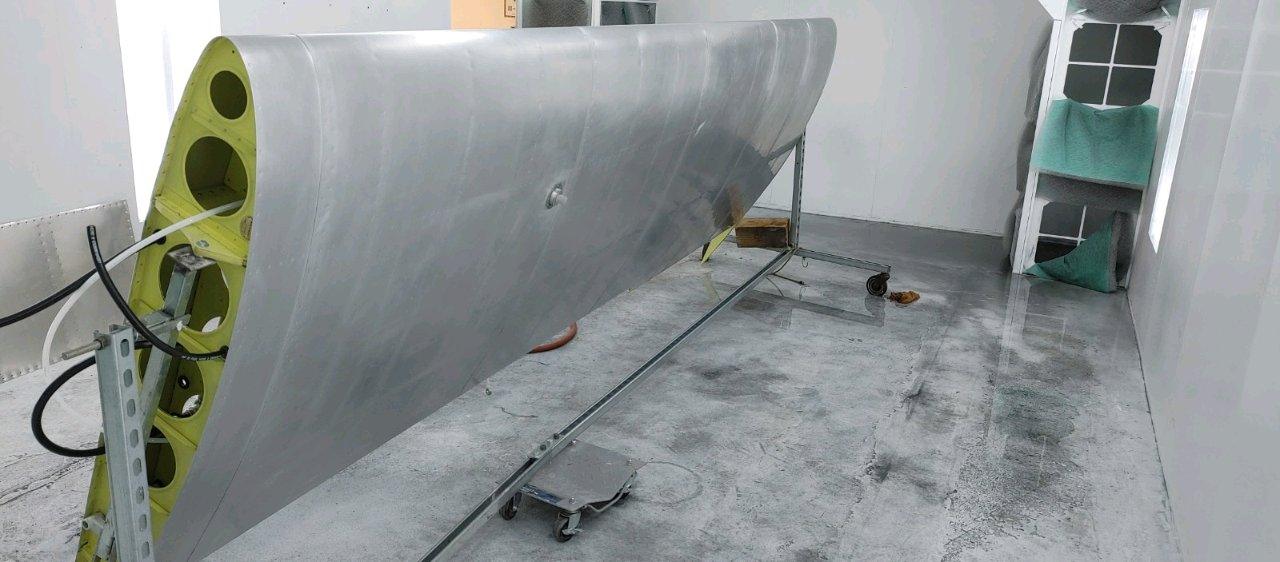 Airplane body paint services #1