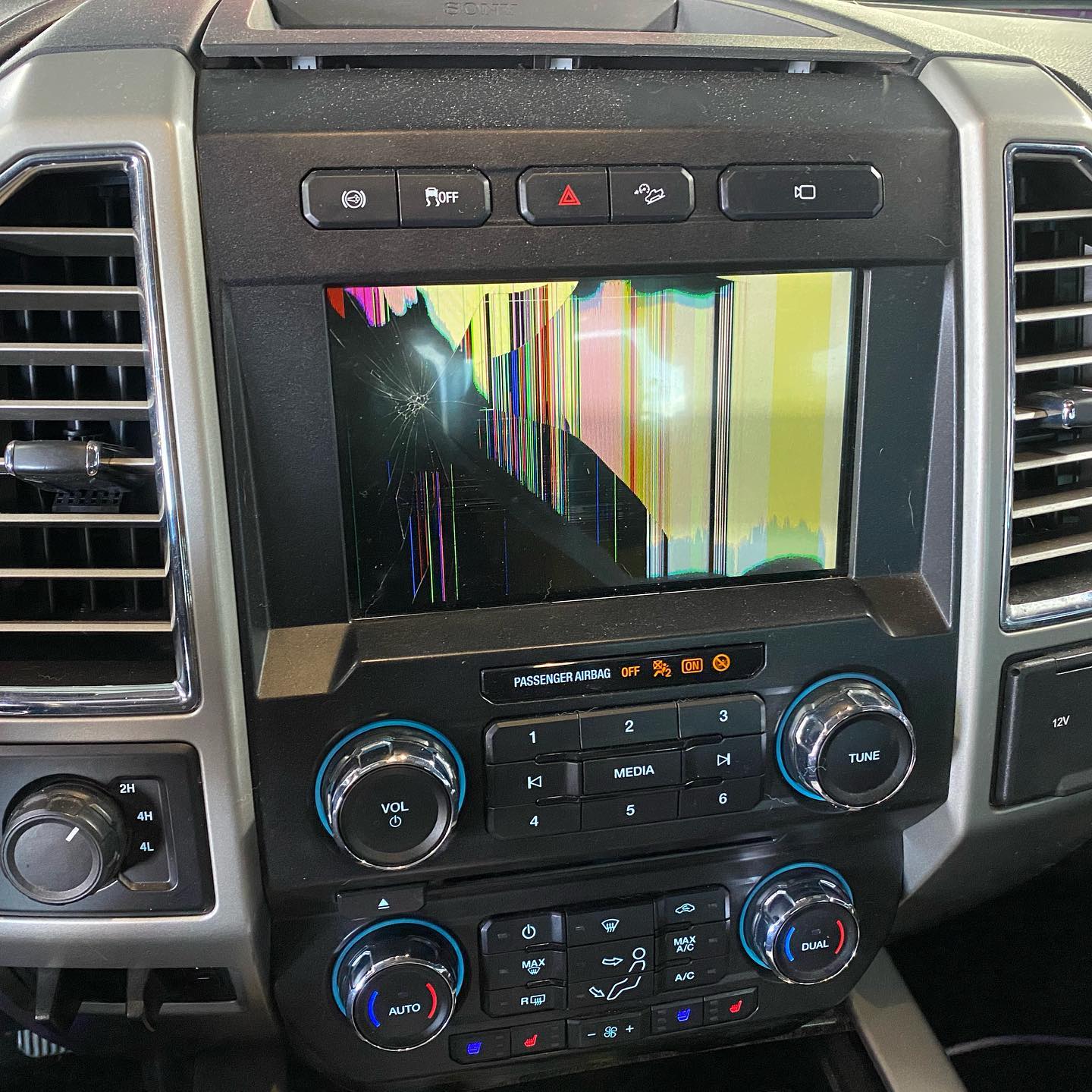 broken screen
