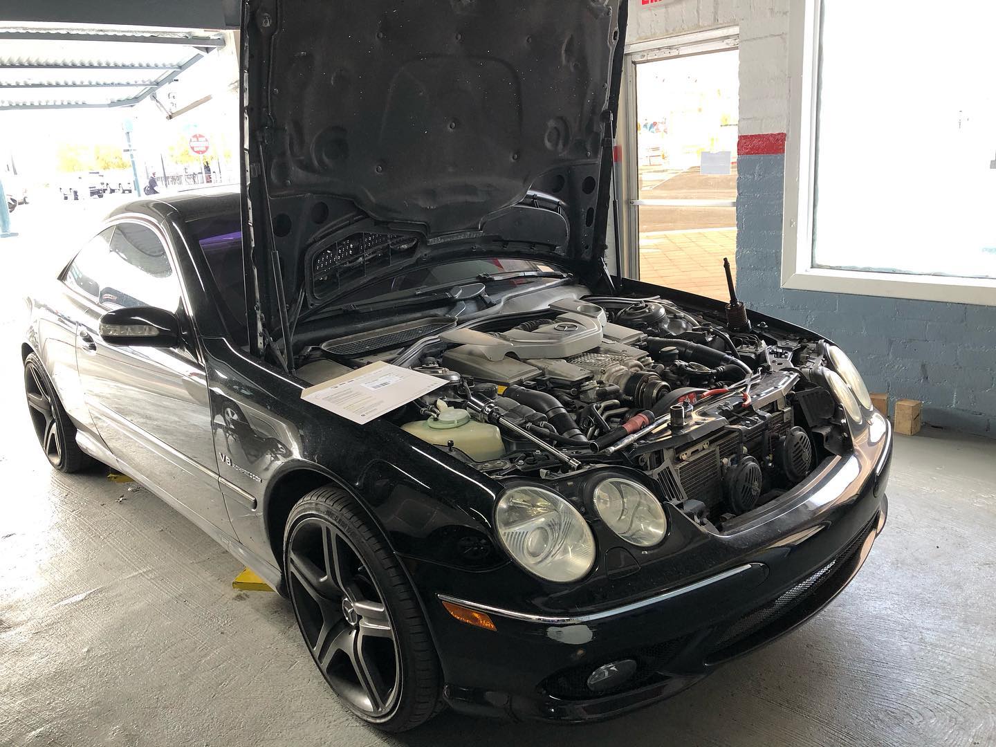 black car