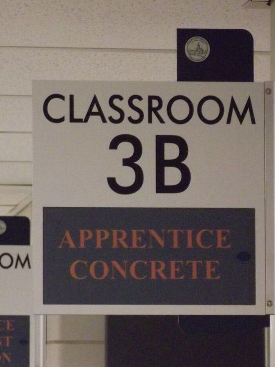 Room signage