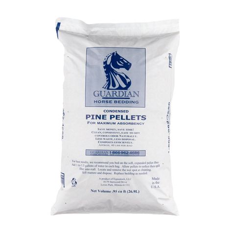 ez equine pine pellets