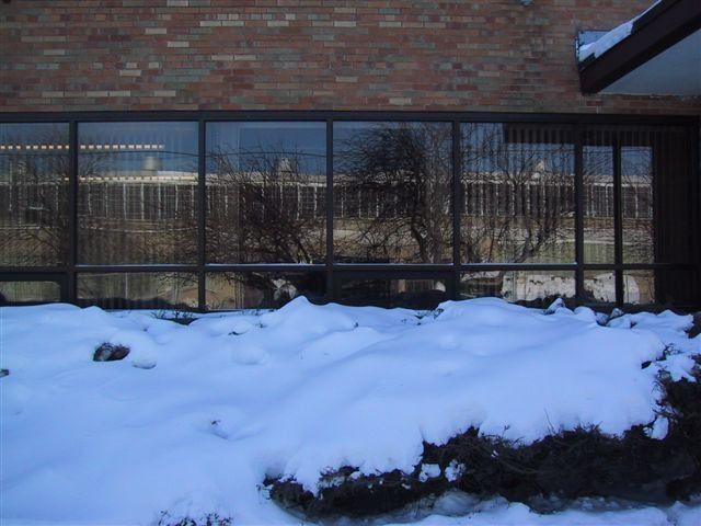 Commercial window glass