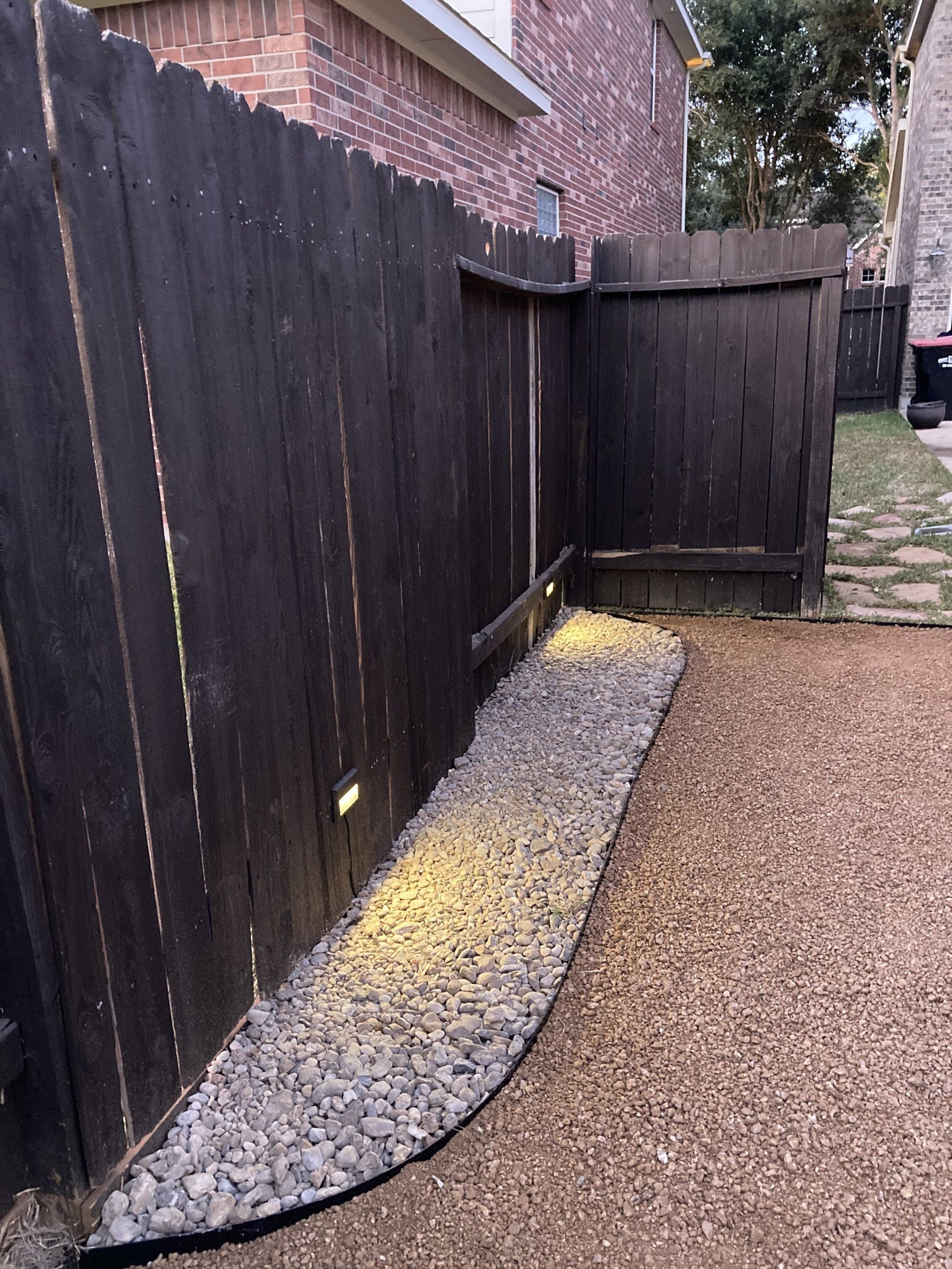 Manicured Landscapes Inc. landscape lighting work