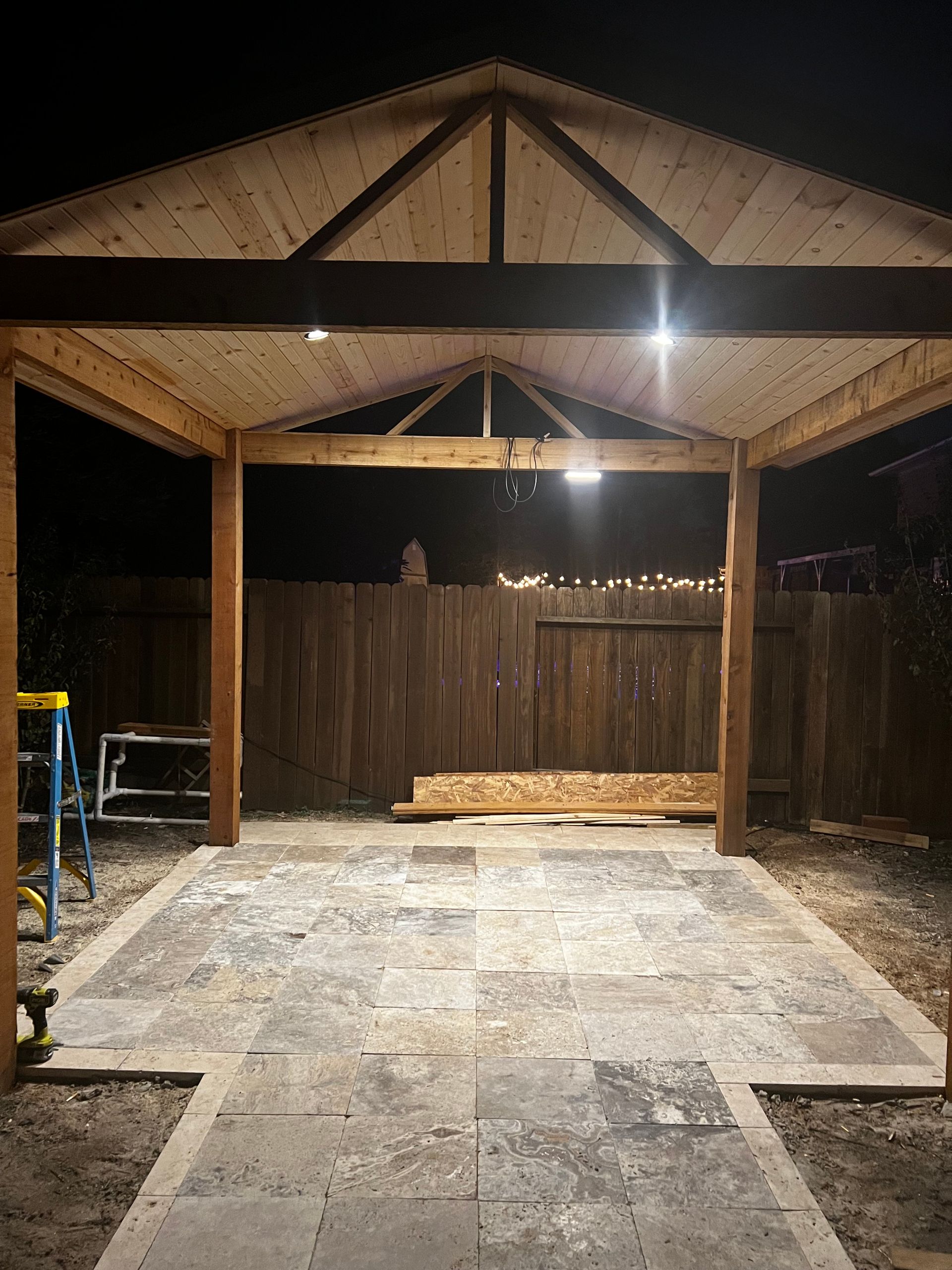 Manicured Landscapes Inc. landscape lighting work