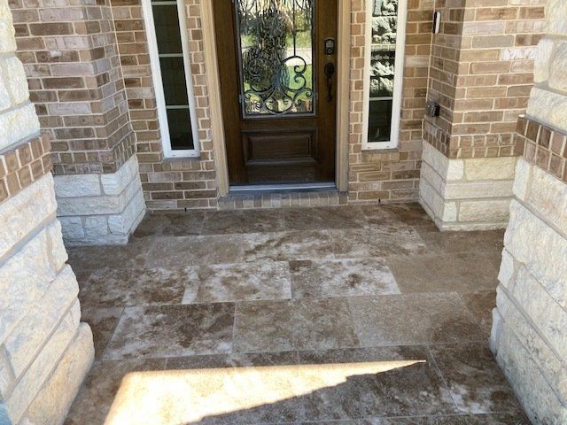 marble residential pathway