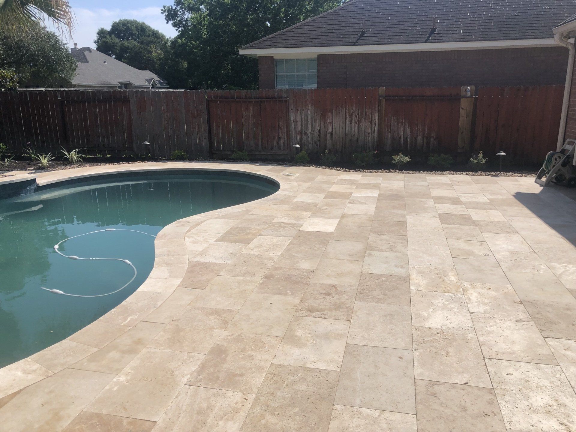 flagstone patio