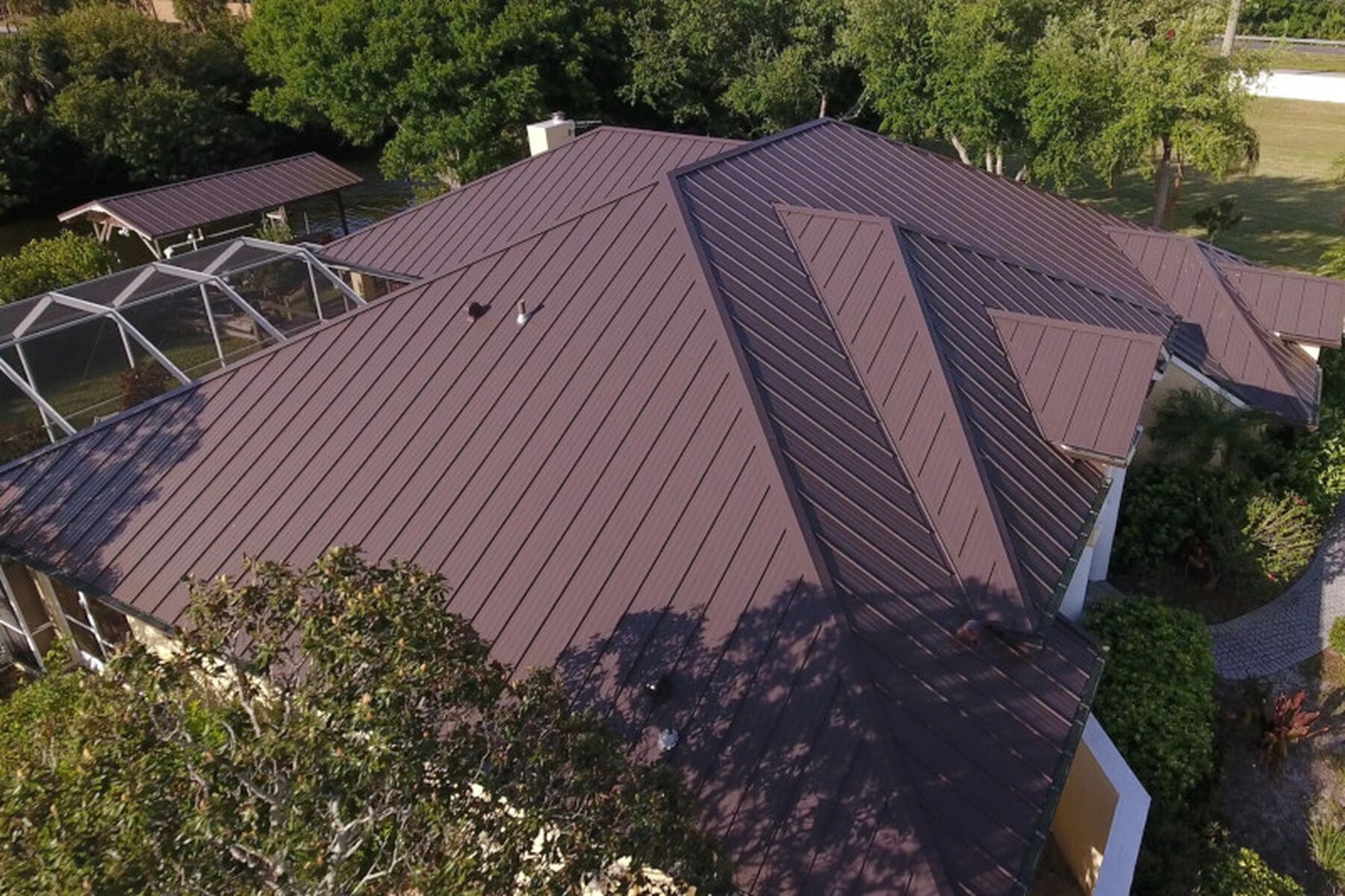 standing seam metal roof