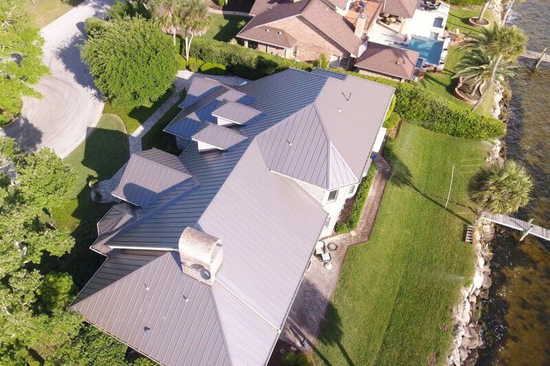 standing seam metal roof