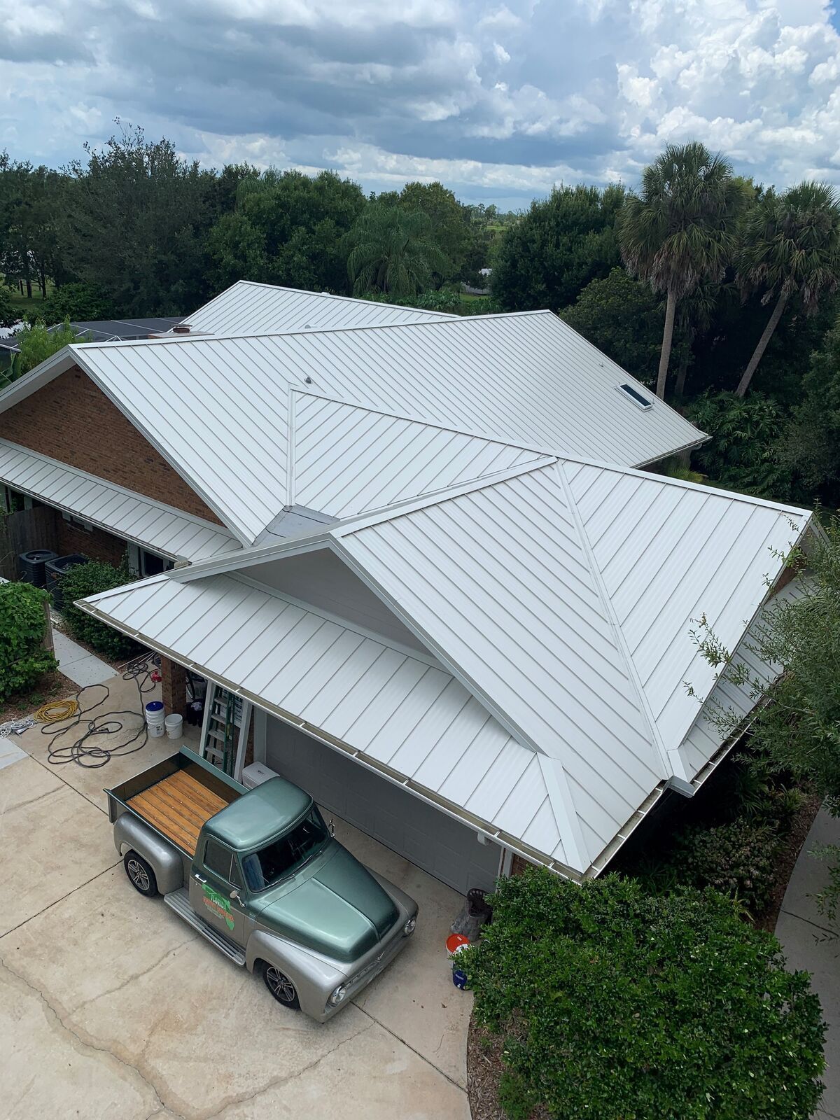 standing seam metal roof