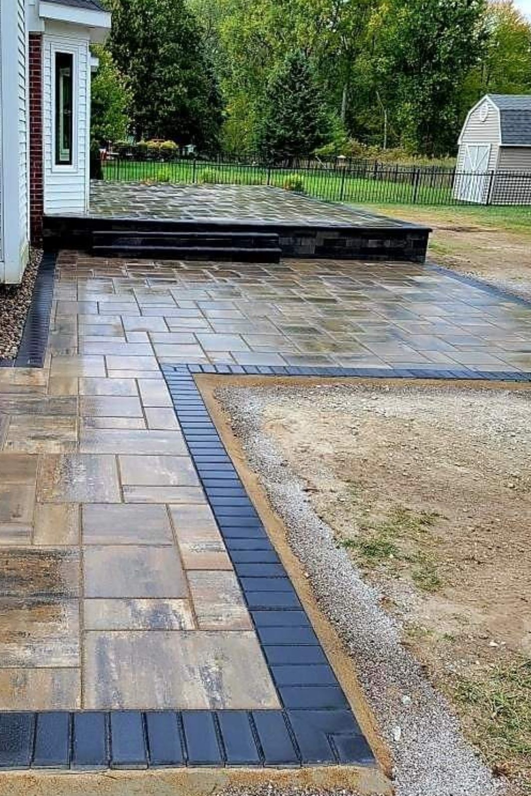 Side of house with patio