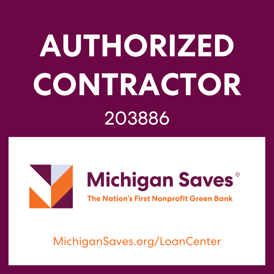 A sign that says authorized contractor 203886