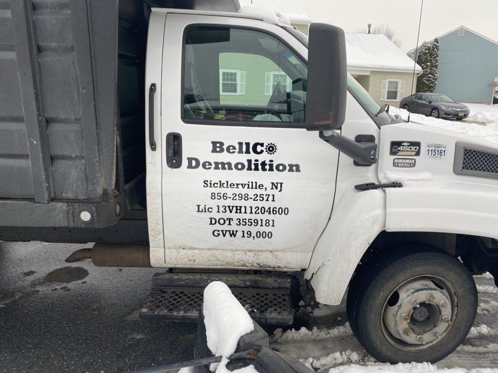 Bellco demolition truck