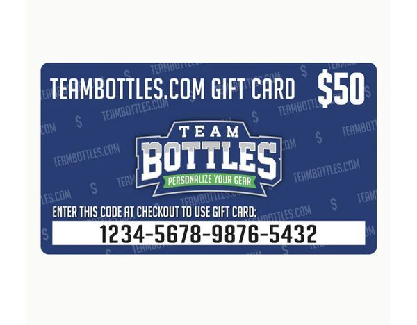 A team bottles gift card for $ 50