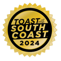 Gold badge - Toast of South Coast 2024