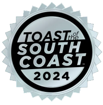 Silver badge - Toast of South Coast 2024