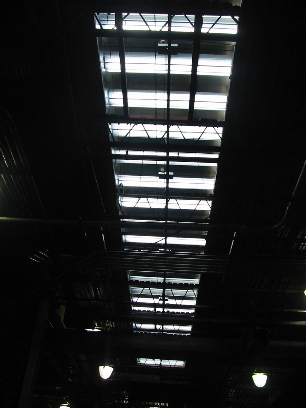 Gravity vent interior