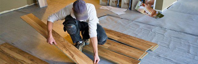 Install wood floor