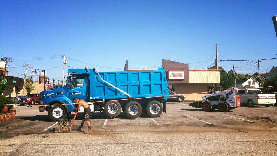 Paving and seal coating services