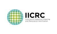 IICRC logo: green and blue globe graphic, text 