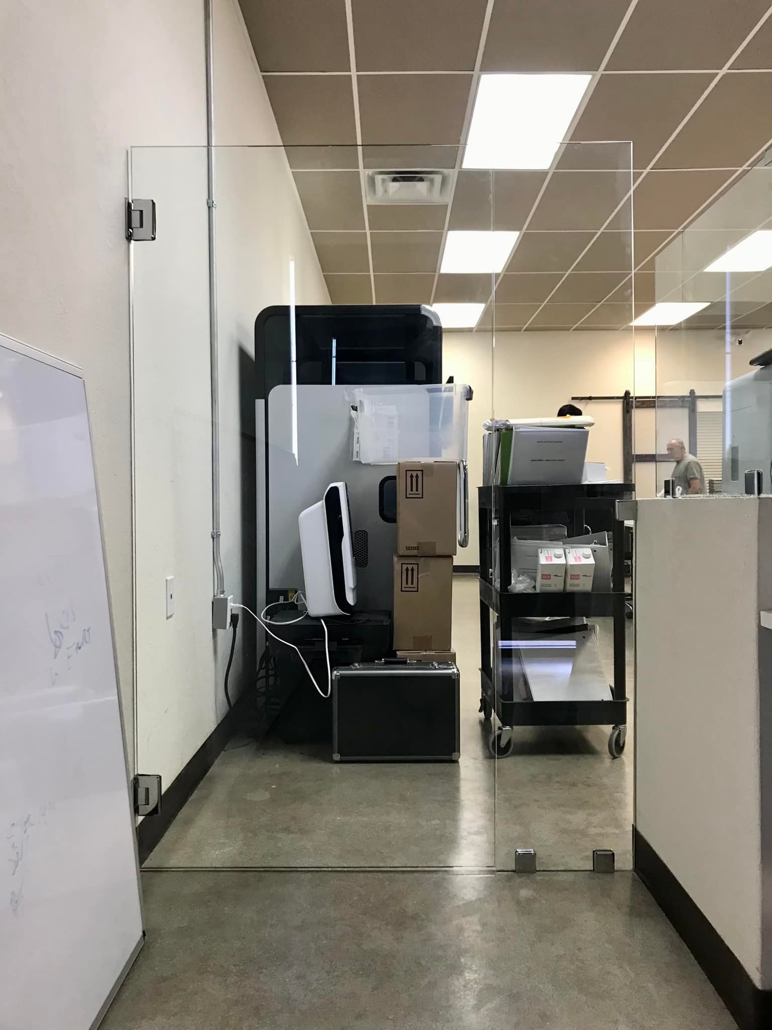 Commercial glass works