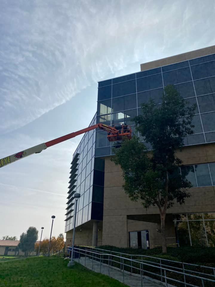 Exterior glass works