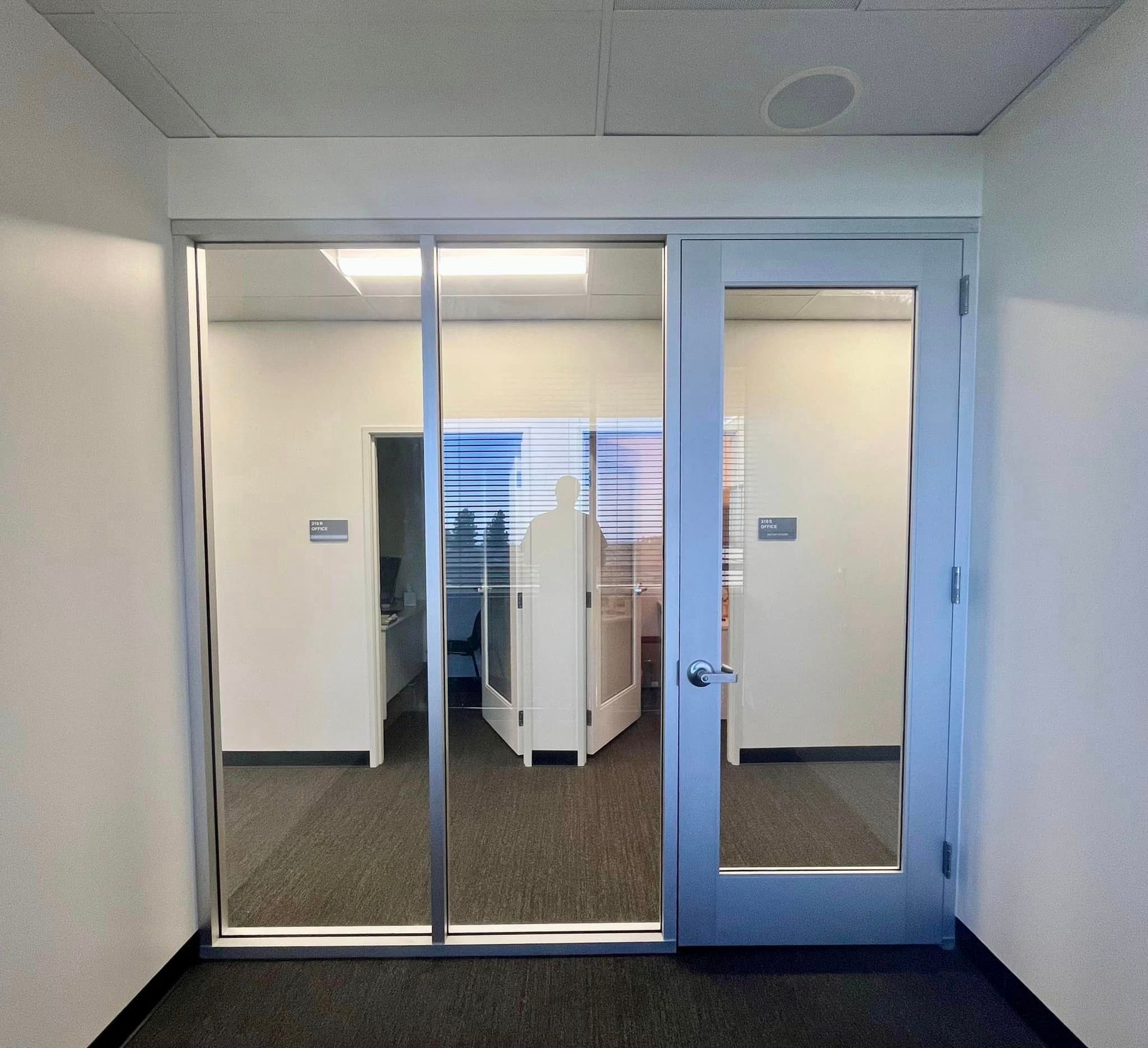 Commercial glass walls and doors