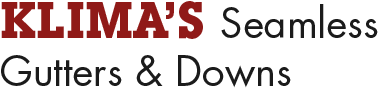 Klima's Seamless Gutters & Downs-Logo